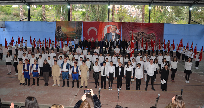 FİNAL OKULLARINDA ÇANAKKALE RUHU ESTİ