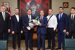 ÇUKUROVA GİAD, EMNİYET MÜDÜRÜNE ADANA HEDEFİNİ ANLATTI