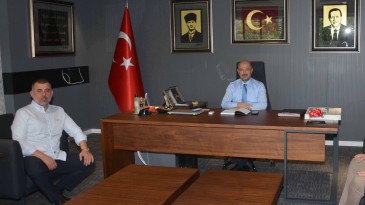 MEHMET HANİFİ KALO’DAN UZM. DR. HALİL NACAR’A ‘HAYIRLI OLSUN’ ZİYARETİ