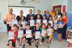 FİNAL’DE KARNELER KAYMAKAM VE EĞİTİM MÜDÜRÜ’NDEN