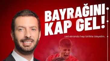 CEYHAN’DA MİLLİ MAÇ HEYECANI DEV EKRANDA YAŞANACAK