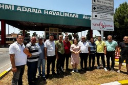 MÜZEYYEN ŞEVKİN, ADANA HAVAALANININ PEŞİNİ BIRAKMIYOR