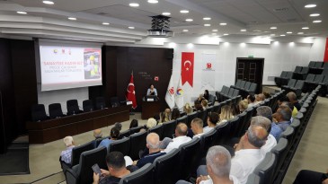 ‘SANAYİDE KADIN ELİ PROJESİ’ MUHTARLARA ANLATILDI