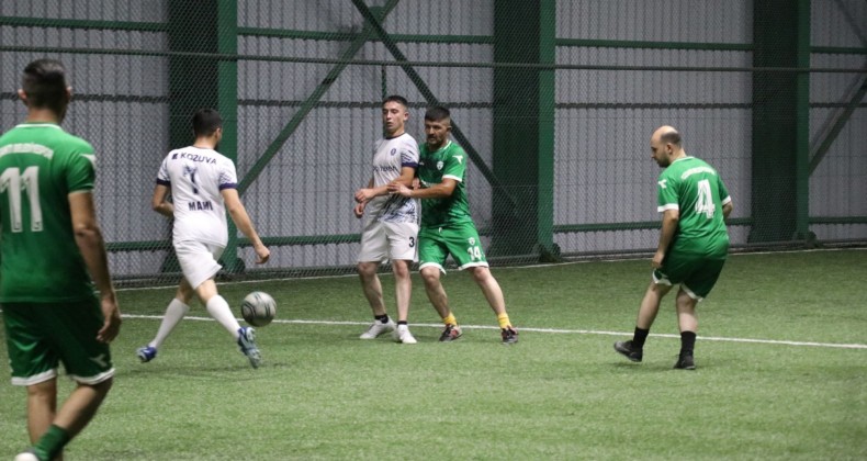 TURNUVANIN AÇILIŞ VURUŞUNU MİLLİ FUTBOLCU HASAN ŞAŞ YAPTI