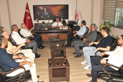 DAİMFED ADANA, İŞTEFTİŞ ADANA GRUP BAŞKANLIĞINI ZİYARET ETTİ