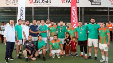 AOSB FUTBOL TURNUVASI’NDA NEFES KESEN FİNAL