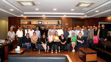 BAŞKAN KOZAY MUHTARLARLA BİR ARAYA GELDİ