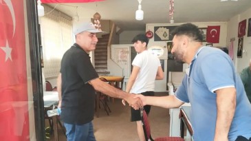 BAŞKAN ALTIOK, ESNAFIN YANINDA