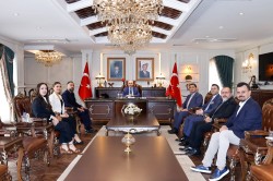 ÇUKUROVA GİAD’DAN VALİ KÖŞGER’E ZİYARET; ADANA YÜZYILI BAŞLADI