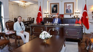 DR. GÖKHAN GÜNDOĞDU VALİ KÖŞGER’İ ZİYARET ETTİ