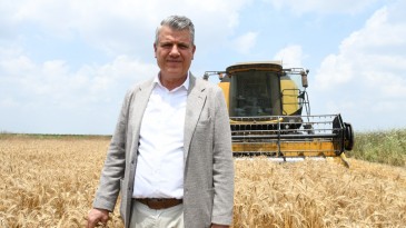 “DESTEK YERİNE TARIMI BİTİRMENİN PEŞİNDELER”