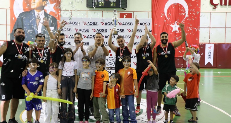 AOSB BASKETBOL TURNUVASI SONUÇLANDI