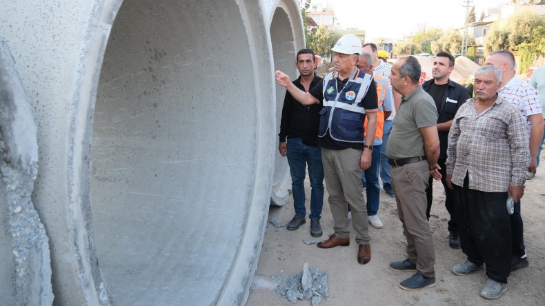 BÜYÜKŞEHİR’DEN YÜREĞİR’E DEV ALTYAPI YATIRIMI