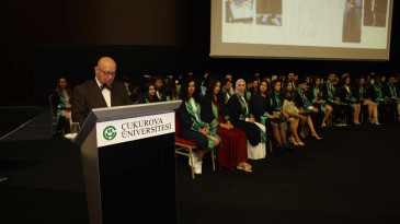 ÇUKUROVA ÜNİVERSİTESİ DİŞ HEKİMLİĞİ FAKÜLTESİ YENİ MEZUNLARINI UĞURLADI