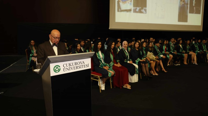 ÇUKUROVA ÜNİVERSİTESİ DİŞ HEKİMLİĞİ FAKÜLTESİ YENİ MEZUNLARINI UĞURLADI