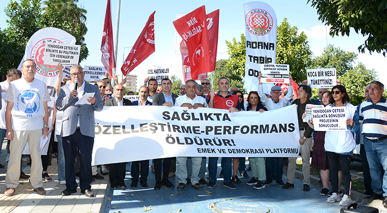 ADANA TABİP ODASI: “YENİ DOĞAN ÇETESİ, BUZDAĞININ GÖRÜNEN KISMI”
