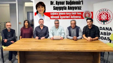 DR. AYNUR DAĞDEMİR’İ SAYGIYLA ANIYORUZ