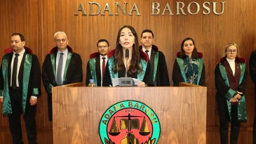 ADANA BAROSU, KADINA YÖNELİK ŞİDDETE TEPKİ GÖSTERDİ…