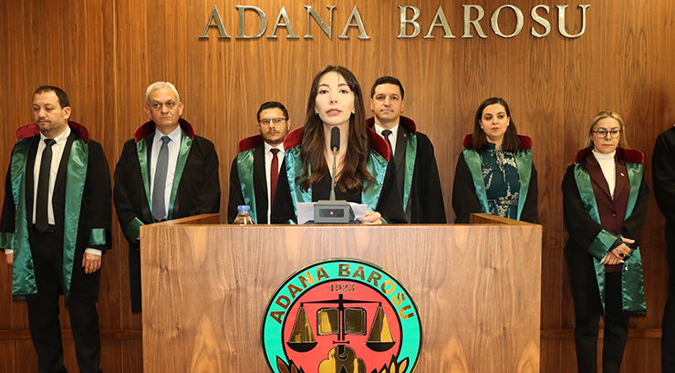 ADANA BAROSU, KADINA YÖNELİK ŞİDDETE TEPKİ GÖSTERDİ…