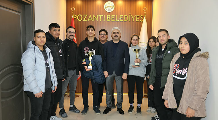 POZANTI BELEDİYESİ’NDEN POZANTILI SPORCULARA TAM DESTEK SÖZÜ