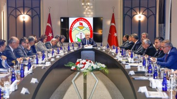 İL GÜNDEMİ DEĞERLENDİRME VE KOORDİNASYON TOPLANTISI YAPILDI