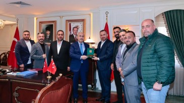 VALİ KÖŞGER’E ZİYARET