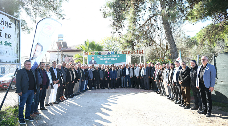 BAŞKAN BİLAL ULUDAĞ MAHALLE MUHTARLARIYLA BULUŞTU