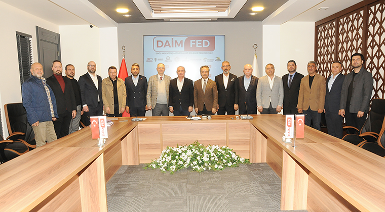 DAİMFED’DE GÖREV DAĞILIMI-ÜNLÜ MÜTEAHHİTLER YÖNETİMDE