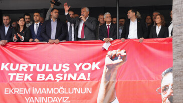 ZEYDAN KARALAR: “EKREM BAŞKANIMIZIN YANINDAYIZ”