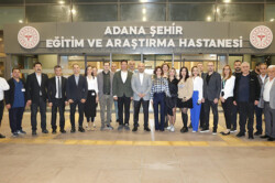 HALİL NACAR, NÖBETÇİ PERSONELLERLE BULUŞTU