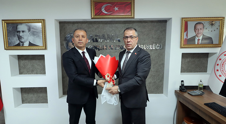 ADANA GENÇLİK VE SPOR İL MÜDÜRLÜĞÜ’NDE DEVİR TESLİM