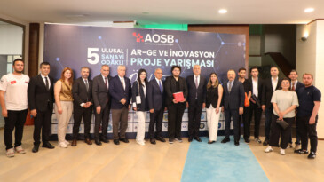 FİKİRLER AOSB İLE ÜRETİME DÖNÜŞÜYOR