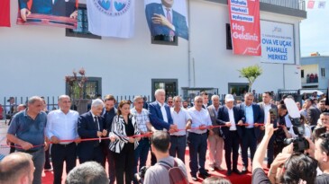 OVA VE UÇAK MAHALLE MERKEZİ AÇILDI