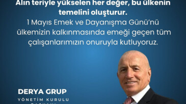 HÜSEYİN KIŞ, 1 MAYIS EMEK VE DAYANIŞMA GÜNÜNÜ KUTLADI