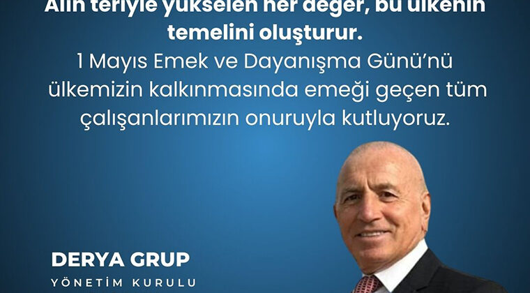 HÜSEYİN KIŞ, 1 MAYIS EMEK VE DAYANIŞMA GÜNÜNÜ KUTLADI