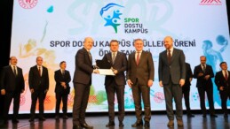 ÇUKUROVA ÜNİVERSİTESİ “SPOR DOSTU KAMPÜS” ÖDÜLÜ ALDI