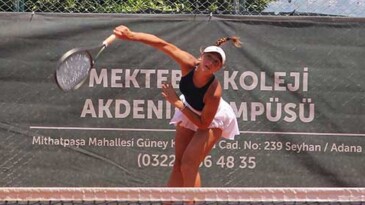 TENİSİN 16 YAŞ MİLLİLERİ ADANA’DA BELİRLENDİ