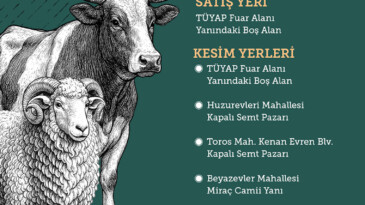 ÇUKUROVA’DA KURBAN KESİM YERLERİ BELİRLENDİ