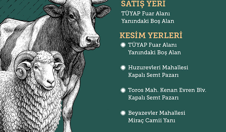 ÇUKUROVA’DA KURBAN KESİM YERLERİ BELİRLENDİ