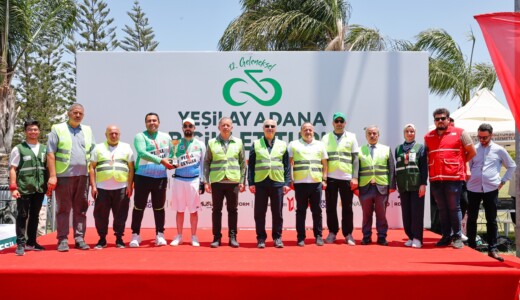 ADANA’DA SAĞLIKLI BİR GELECEK İÇİN PEDALLAR DÖNDÜ