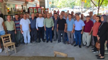 TARSUS CHP’DEN KIRSAL MAHALLE ZİYARETLERİ