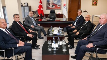 VALİ KÖŞGER’DEN DEFTERDARLIĞA ZİYARET