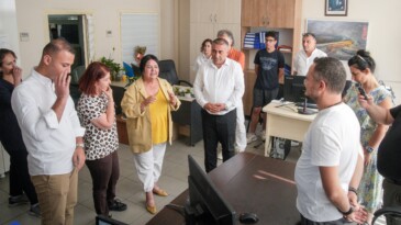 BAŞKAN VEKİLİ AKKAN’DAN PERSONEL ZİYARETLERİ