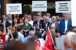 BAŞKAN TANBUROĞLU: “TUTUKLAMALAR SİYASETEN YAPILMIŞTIR, BU BİR DARBEDİR”