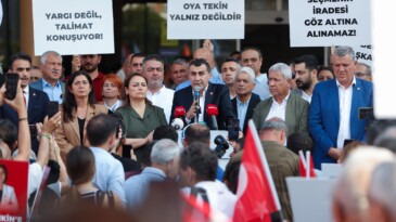 BAŞKAN TANBUROĞLU: “TUTUKLAMALAR SİYASETEN YAPILMIŞTIR, BU BİR DARBEDİR”