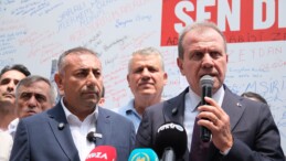 VAHAP SEÇER’DEN, ADANA BÜYÜKŞEHİR BELEDİYESİ’NE DESTEK ZİYARETİ