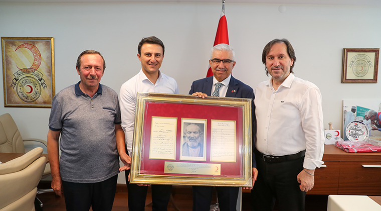 100 YILLIK MEKTUP KIZILAY ARŞİVİNDE BULUNDU