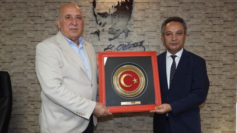 DAİMFED’TEN ASKİ GENEL MÜDÜRÜ MANSUR ALADAĞ’A ZİYARET