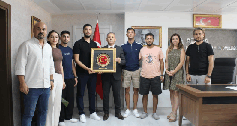 GENÇ DAİMFED’DEN İl MÜDÜR MUSTAFA LOĞOĞLU’NA ANLAMLI ZİYARET