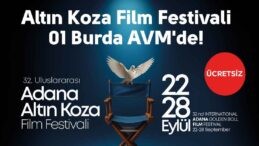01 BURDA AVM, 32. ULUSLARARASI ADANA ALTIN KOZA FİLM FESTİVALİ’NE EV SAHİPLİĞİ YAPIYOR